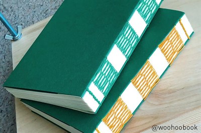 «Лаборатория переплета». Переплет Kettle Stitch + French Links 892961