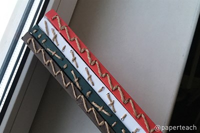 Блокноты с декоративным корешком 1819071